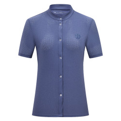 Camicia a maniche corte Imperial Riding Merial da donna Campanula Blu