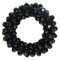 Elastici per pioni della criniera Imperial Riding confezione da 12 Nero