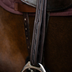 Staffili Imperial Riding Monoleaf Marrone scuro