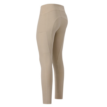 Leggings da equitazione Euro-Star Empower grip al ginocchio donna Beige