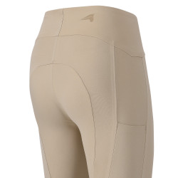 Leggings da equitazione Euro-Star Empower grip al ginocchio donna Beige