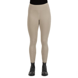 Leggings da equitazione Euro-Star Empower grip al ginocchio donna Beige