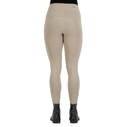 Leggings da equitazione Euro-Star Empower grip al ginocchio donna Beige