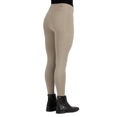 Leggings da equitazione Euro-Star Empower grip al ginocchio donna Beige