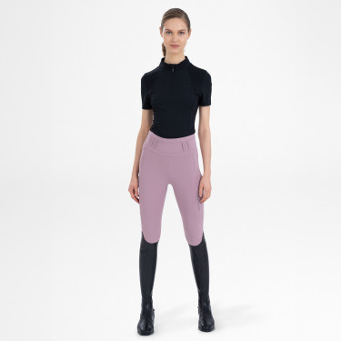 Leggings da equitazione Euro-Star Eres FullGrip donna Sambuco Marrone