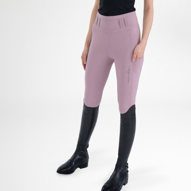 Leggings da equitazione Euro-Star Eres FullGrip donna Sambuco Marrone