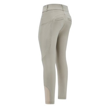 Leggings da equitazione Euro-Star Maxi FullGrip Kids Tan Grigio