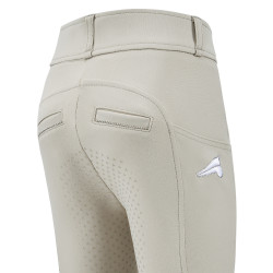 Leggings da equitazione Euro-Star Maxi FullGrip Kids Tan Grigio