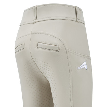 Leggings da equitazione Euro-Star Maxi FullGrip Kids Tan Grigio