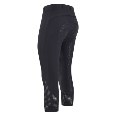 Leggings da equitazione Euro-Star Venta FullGrip donna Nero