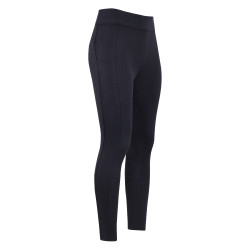 Leggings da equitazione da donna Imperial Riding Basic FullGrip Nero