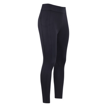 Leggings da equitazione da donna Imperial Riding Basic FullGrip Nero