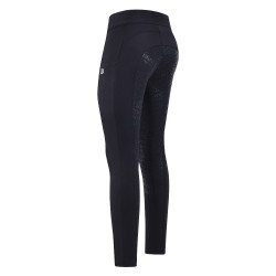 Leggings da equitazione da donna Imperial Riding Basic FullGrip Nero