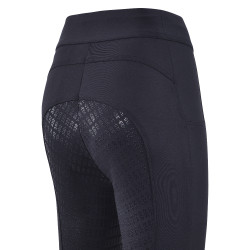 Leggings da equitazione da donna Imperial Riding Basic FullGrip Nero