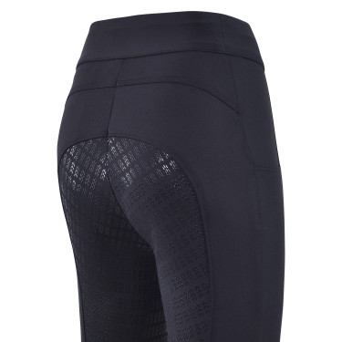Leggings da equitazione da donna Imperial Riding Basic FullGrip Nero