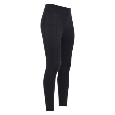 Leggings da equitazione Imperial Riding Basic FullGrip Kids Nero