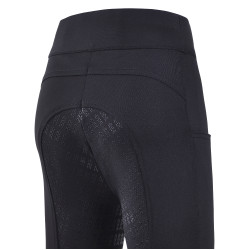 Leggings da equitazione Imperial Riding Basic FullGrip Kids Nero