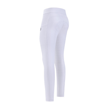 Leggings da equitazione Imperial Riding Basic FullGrip Kids Bianco Leggings da equitazione Imperial Riding Basic FullGrip Kids Bianco