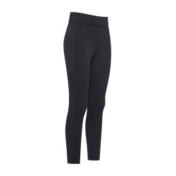 Leggings da equitazione Imperial Riding Basic Glam FullGrip donna Nero