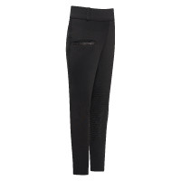 Leggings da equitazione Imperial Riding Comfi Sparks Summer FullGrip Bambini Nero