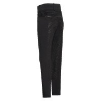 Leggings da equitazione Imperial Riding Comfi Sparks Summer FullGrip Bambini Nero