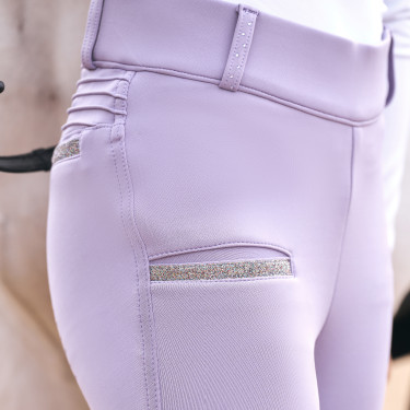 Leggings da equitazione Imperial Riding Comfi Sparks Summer FullGrip Bambini Glicina Viola Leggings da equitazione Imperial Riding Comfi Sparks Summer FullGrip Bambini Glicina Viola