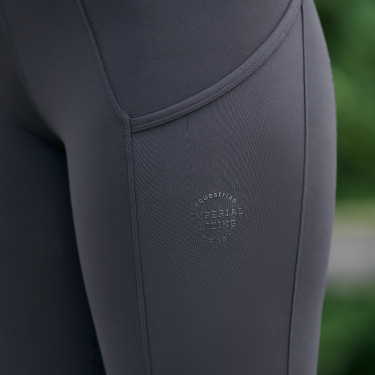 Leggings da equitazione da donna Imperial Riding Lisam FullGrip Nero
