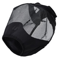 Maschera antimosche senza orecchie Imperial Riding Nero