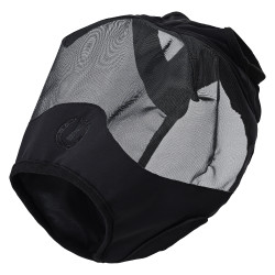 Maschera antimosche senza orecchie Imperial Riding Nero