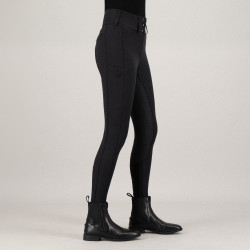 Pantaloni da equitazione Euro-Star Aurelle diamond FullGrip donna Nero