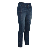 Pantaloni da equitazione Euro-Star Classic Slim in denim da donna Denim blu scuro Pantaloni da equitazione Euro-Star Classic Slim in denim da donna Denim blu scuro