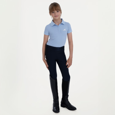 Pantaloni da equitazione Euro-Star Impressive FullGrip Kids Marina Blu marino