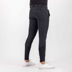 Pantaloni da equitazione Euro-Star Marcel FullGrip da uomo Nero