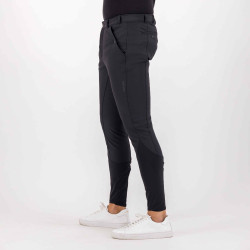 Pantaloni da equitazione Euro-Star Marcel FullGrip da uomo Nero