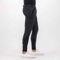 Pantaloni da equitazione Euro-Star Marcel FullGrip da uomo Nero