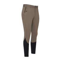 Pantaloni da equitazione Euro-Star Marcel FullGrip da uomo Tundra Marrone