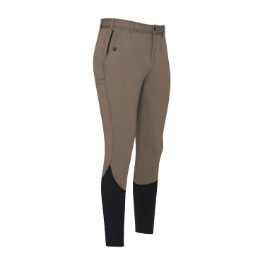 Pantaloni da equitazione Euro-Star Marcel FullGrip da uomo Tundra Marrone
