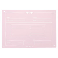 Targa per box English HV Polo Rosa carina