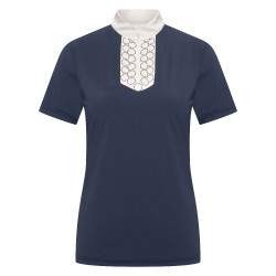 Polo da concorso a maniche corte Imperial Riding Shine da donna Marina Blu marino Polo da concorso a maniche corte Imperial Riding Shine da donna Marina Blu marino
