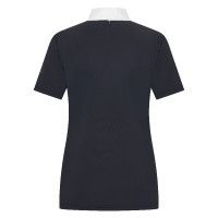 Polo da gara a maniche corte Imperial Riding Shines donna Nero