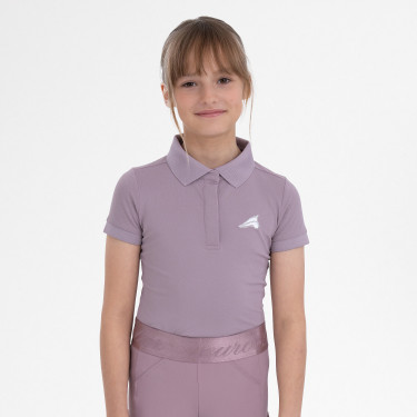 Polo a maniche corte Euro-Star Mara Kids Sambuco Marrone