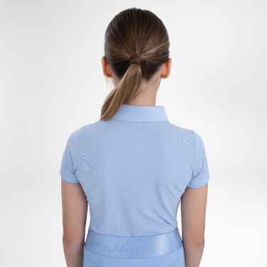 Polo a maniche corte Euro-Star Mara Kids Sambuco Marrone