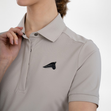 Polo a maniche corte Euro-Star Mara donna Beige