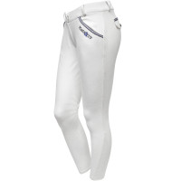 Pantaloni Flags & Cup Copaya donna Bianco