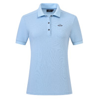 Polo a maniche corte HV Polo Norah donna Blu polvere