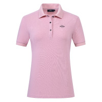 Polo a maniche corte HV Polo Norah donna Rosa carina
