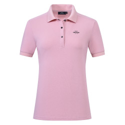 Polo a maniche corte HV Polo Norah donna Rosa carina