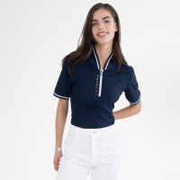 Polo a maniche corte HV Polo Novella da donna Marina Blu marino