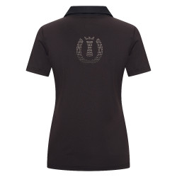 Polo a maniche corte Imperial Riding Marly donna Nero