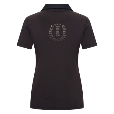 Polo a maniche corte Imperial Riding Marly donna Nero